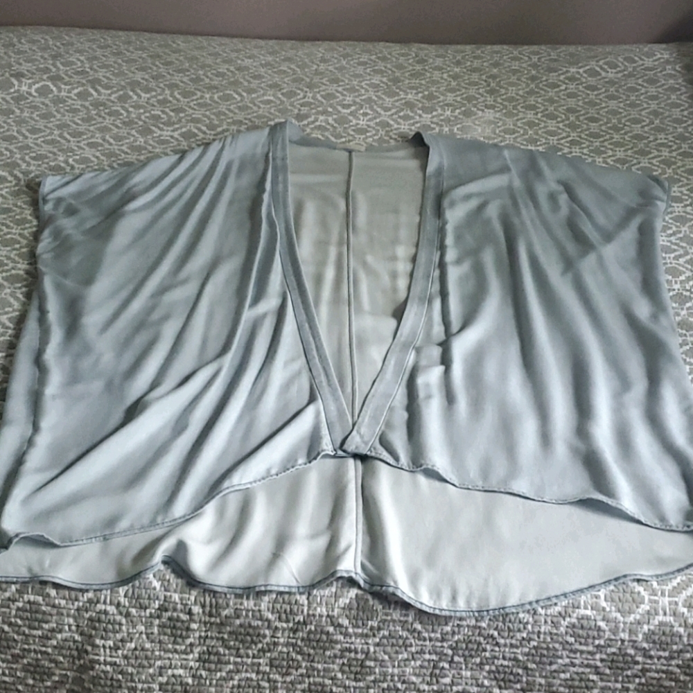 Chambray kimono